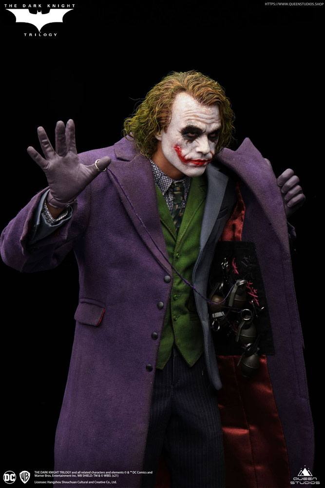 The Dark Knight Statue 1/4 Heath Ledger Joker Artists Edition 52