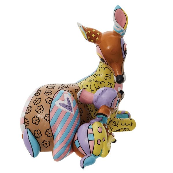 Disney by Britto - Bambi and Mother Figurine 14.5 cm