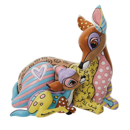 Disney by Britto - Bambi and Mother Figurine 14.5 cm