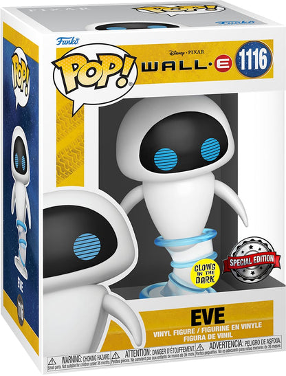 Wall-E POP! Disney Vinyl Figure Eve Flying (Glow-in-the-Dark)