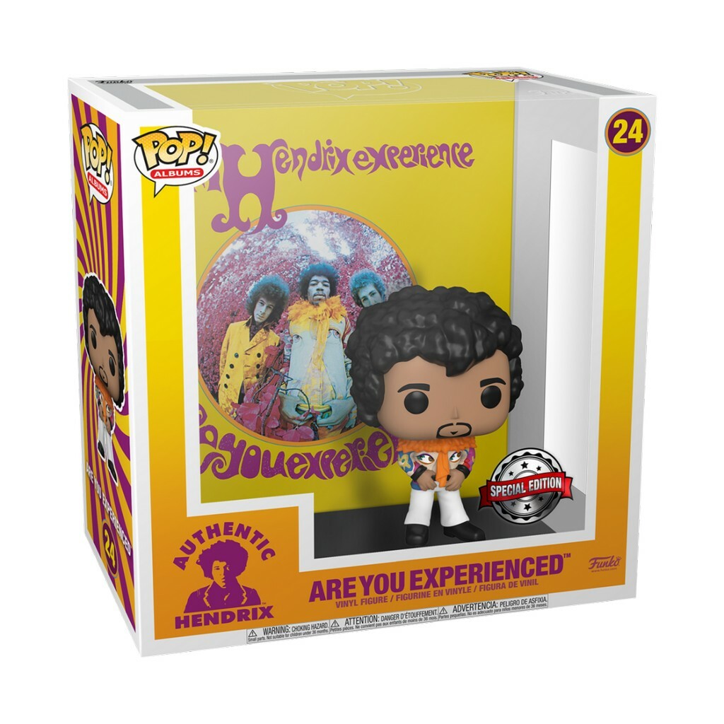 Jimi Hendrix POP! Albums Vinyl Figure Are You Experienced Special Edition N°24