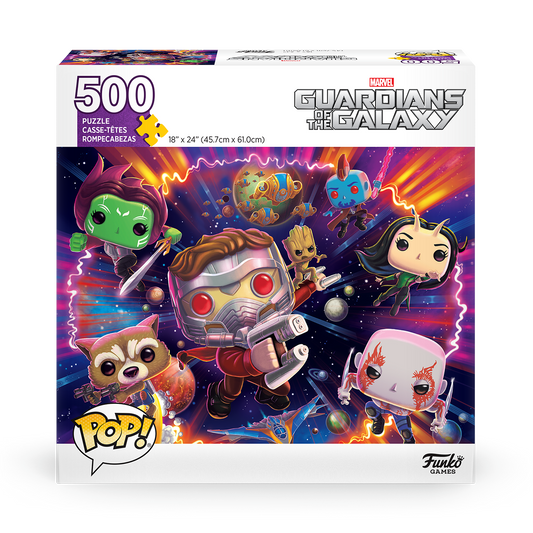 POP! Puzzle – Guardians of the Galaxy - 500 pieces - great gift, Guardians of the Galaxy, Jigsaw Puzzle, Marvel, movies, puzzel, puzzle, puzzles - Gadgetz Home
