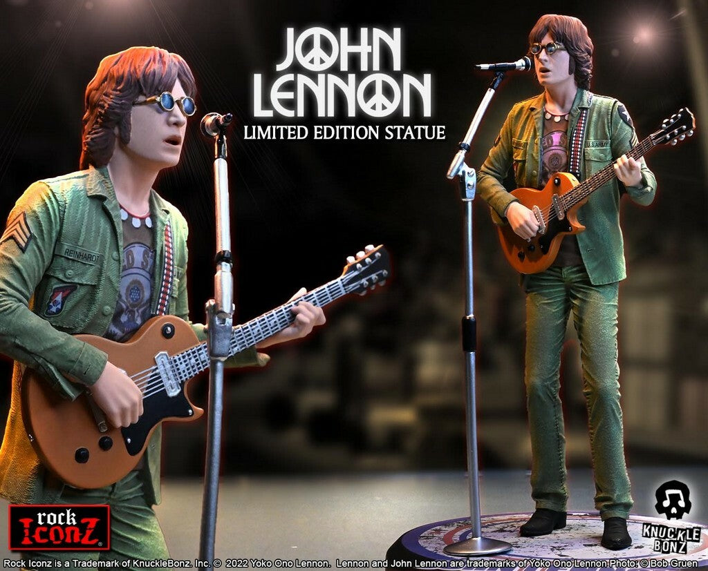 John Lennon KnuckleBonz Statue - collectors item, exceptional collecting, john lennon, knucklebonz, limited edition, music, rock iconz - Gadgetz Home