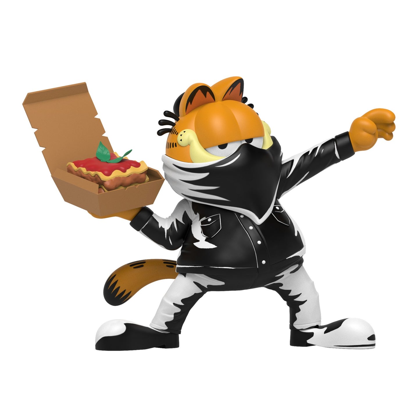 Garfield: Lasagna Bomber by Ndikol - Art Toy, banksy, Brandalised, Designer Collectible Statue, Designer Vinyl, garfield, lasagne bomber, limited edition, mighty jaxx - Gadgetz Home