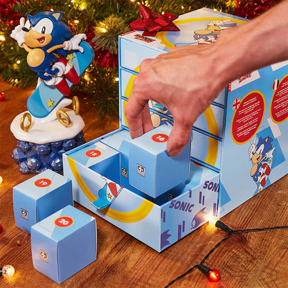 Sonic the Hedgehog: Sonic Countdown Character Advent Calendar - advent calender, collectors item, games, great gift, Holiday, sega, sonic, Sonic the Hedgehog - Gadgetz Home