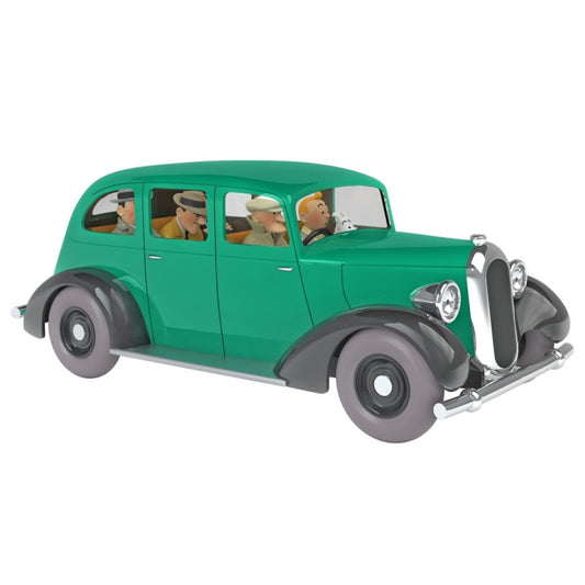 Tintin Scale Car 1/24: The Gangsters Car (2020) Nº26 - Tintin in America - cars tintin, collectors item, the gangsters car, Tintin car, Tintin in America, tintinimaginatio - Gadgetz Home