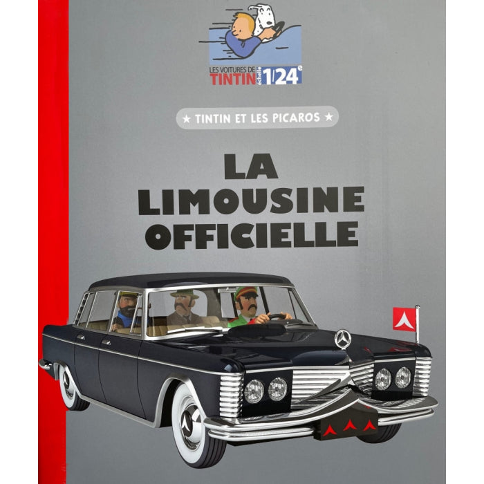 Tintin Scale Car 1/24: The Official Limousine (2022) Nº64 - Tintin and the Picaros - Car tintin, collectors item, Kuifje, moulinsart, scale car, The Official Limousine, Tintin, Tintin and the Picaros, tintinimaginatio - Gadgetz Home