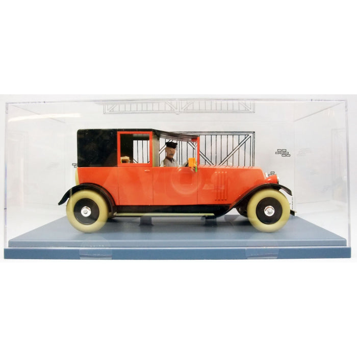 Tintin Scale Car 1/24: The Red Taxi (2020) Nº25 - The Crab with the Golden Claws - cars tintin, collectors item, The Crab with the Golden Claws, The red taxi, Tintin car, tintinimaginatio - Gadgetz Home