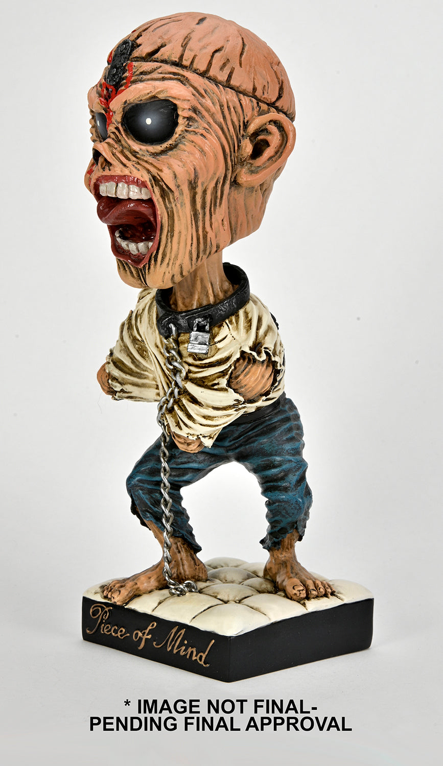 Iron Maiden Head Knocker Bobble-Head Piece of Mind Eddie 20 cm