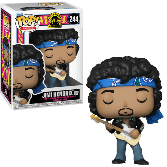 Jimi Hendrix POP! Rocks Vinyl Figure Jimi Hendrix (Live in Maui Jacket) 244 - collectors item, Funko, Funko POP, jimi hendrix, music - Gadgetz Home