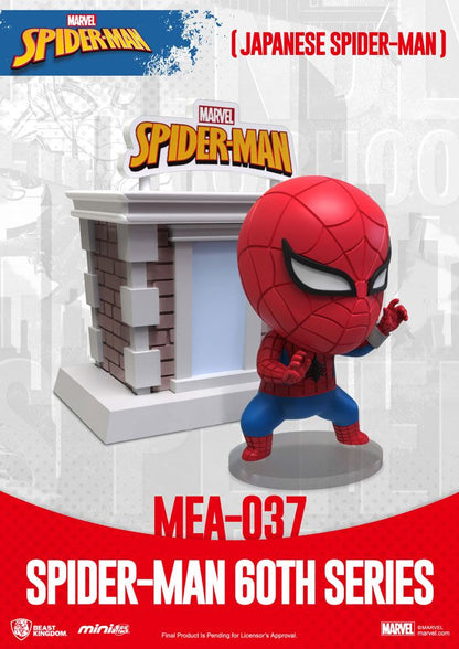 Marvel Mini Egg Attack Figure 8 cm Assortment Spider-Man 60th Anniversary (6 pieces)