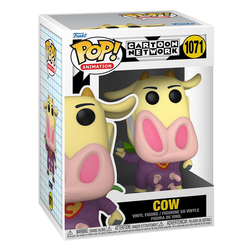 Cow and Chicken POP! Animation Vinyl Figure Super Cow 1071 - cartoon, cow and chicken, Funko, Funko POP, POP! Animation, tv series - Gadgetz Home