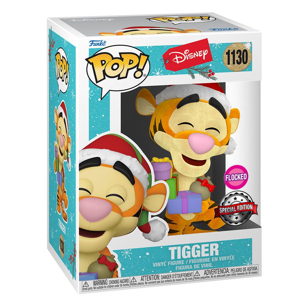 Winnie the Pooh POP! Disney Vinyl Figure Tigger (Flocked) 1130 - Disney, flocked, Funko, Funko POP, movies, special edition, tigger, winnie the pooh - Gadgetz Home