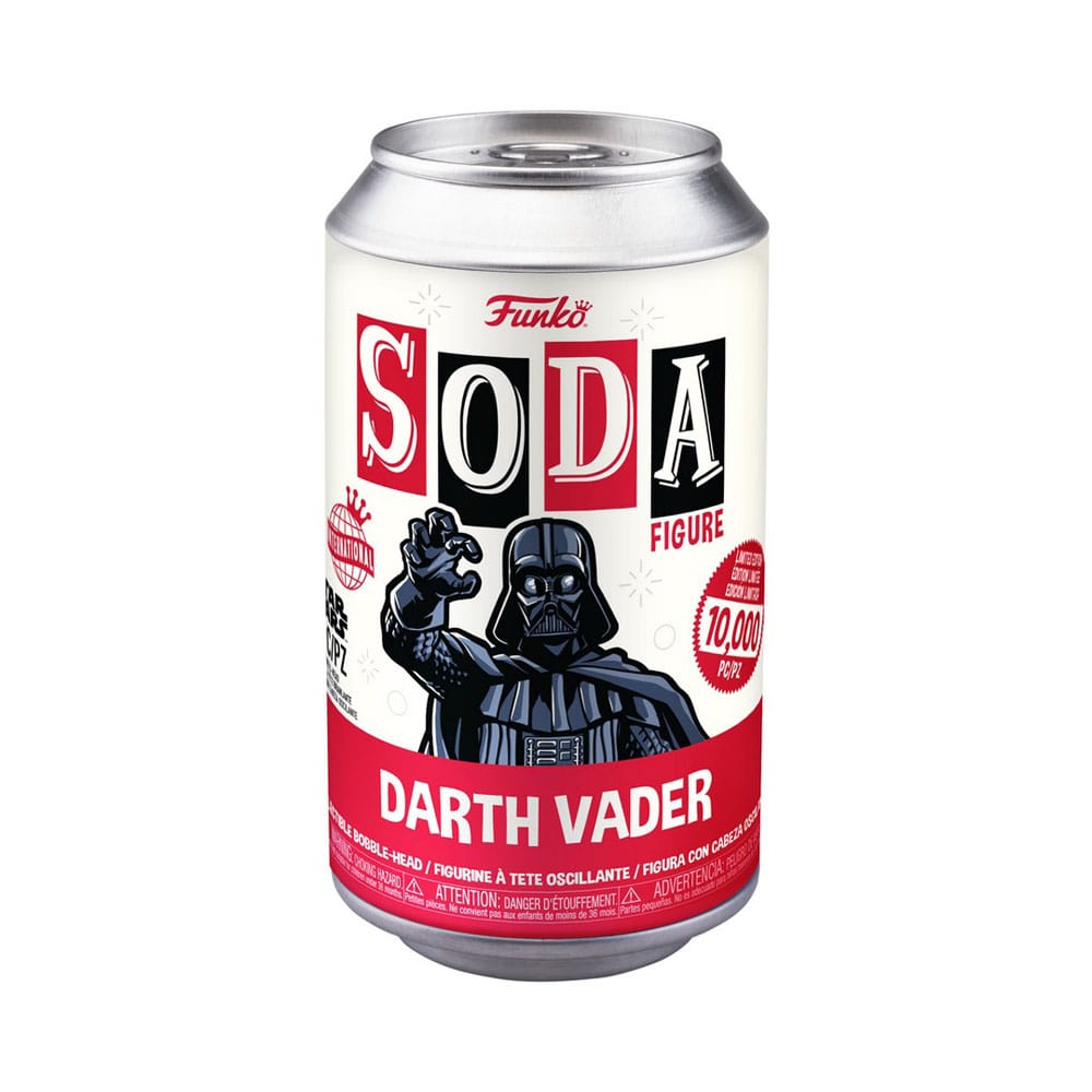 Star Wars Vinyl SODA Figures Darth Vader 11 cm - collectors item, Darth Vader, Funko, Funko POP, limited edition, Soda, soda can, Star Wars, vinyl soda - Gadgetz Home