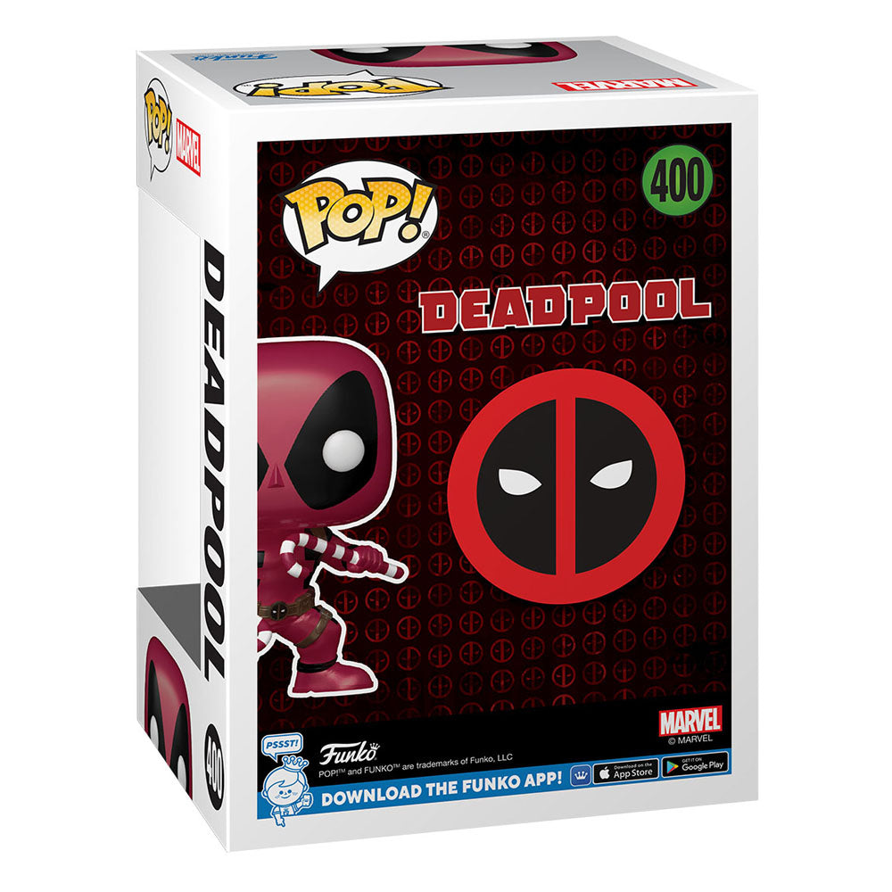 Marvel POP! & Tee Box Deadpool Holiday - Size Large - Deadpool, Funko, Funko POP, holiday special, pop&tee, special edition, t-shirt - Gadgetz Home