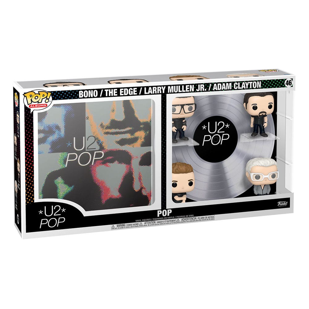 U2 POP! Albums DLX Vinyl Figure 4-Pack POP N°46