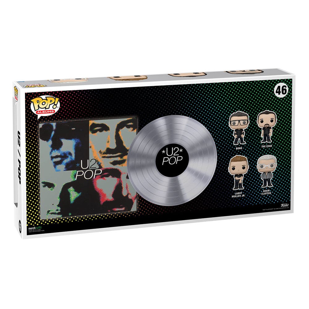 U2 POP! Albums DLX Vinyl Figure 4-Pack POP 46