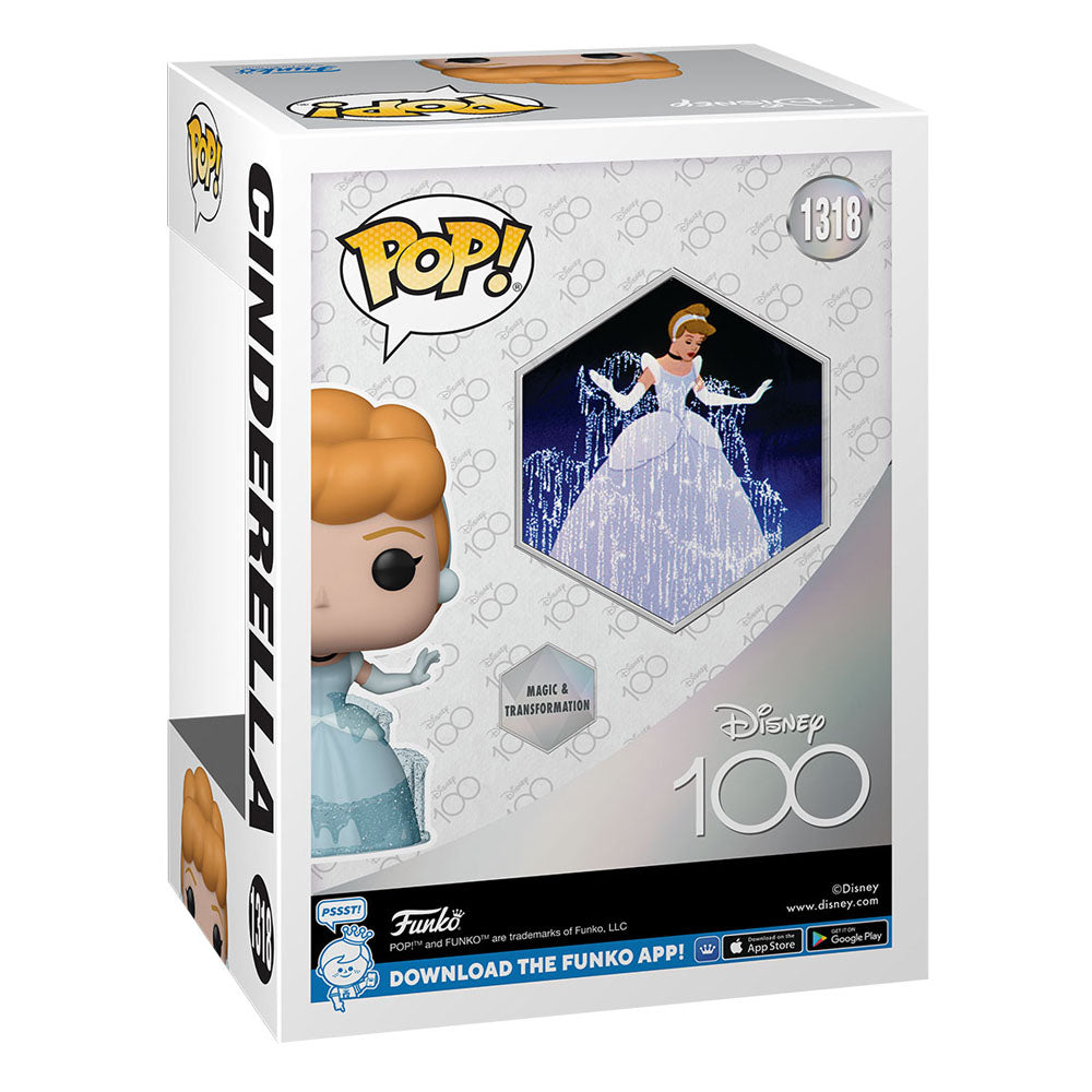 Disney's 100th Anniversary POP! Disney Vinyl Figure Cinderella 1318 - cinderella, Disney, Funko, Funko POP, movies - Gadgetz Home