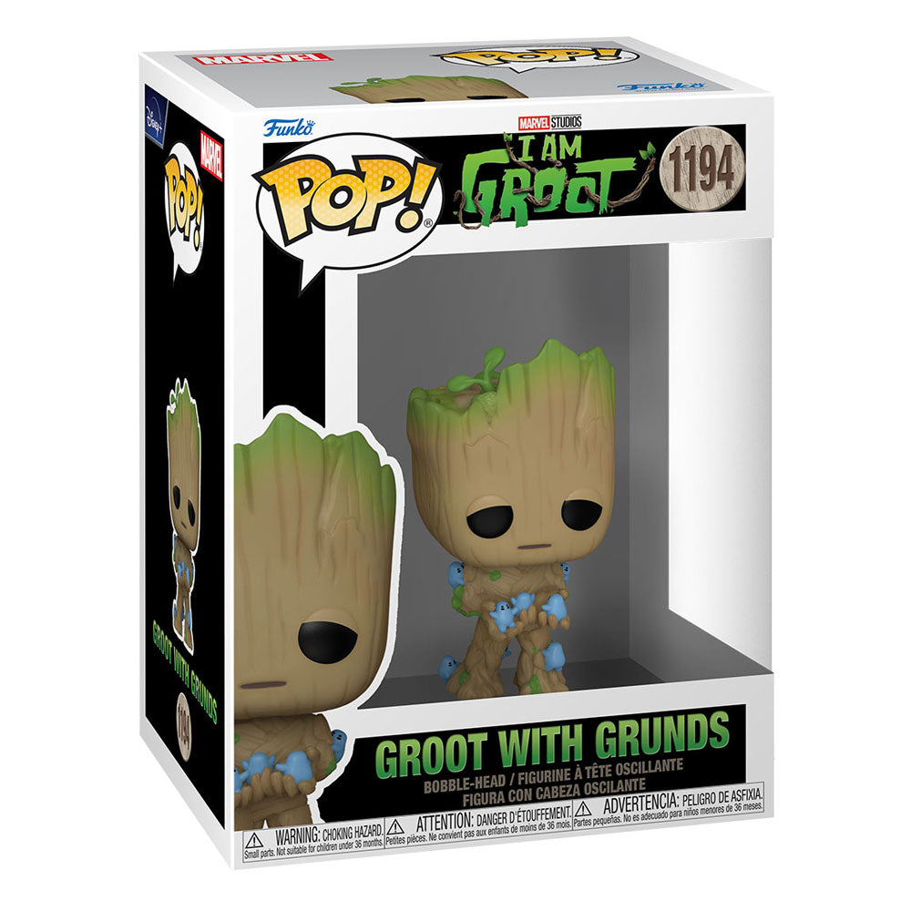 I Am Groot POP! Vinyl Figure Groot with Grunds 1194 - Funko, Funko POP, Groot, i am groot, tv series - Gadgetz Home