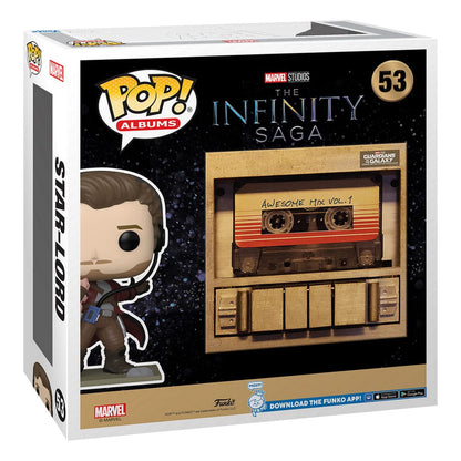 Guardians of the Galaxy POP! Albums Vinyl Figure Awesome Mix 53 - Funko, Funko POP, Guardians of the Galaxy, Marvel, movies, music, POP! Albums, star-lord - Gadgetz Home