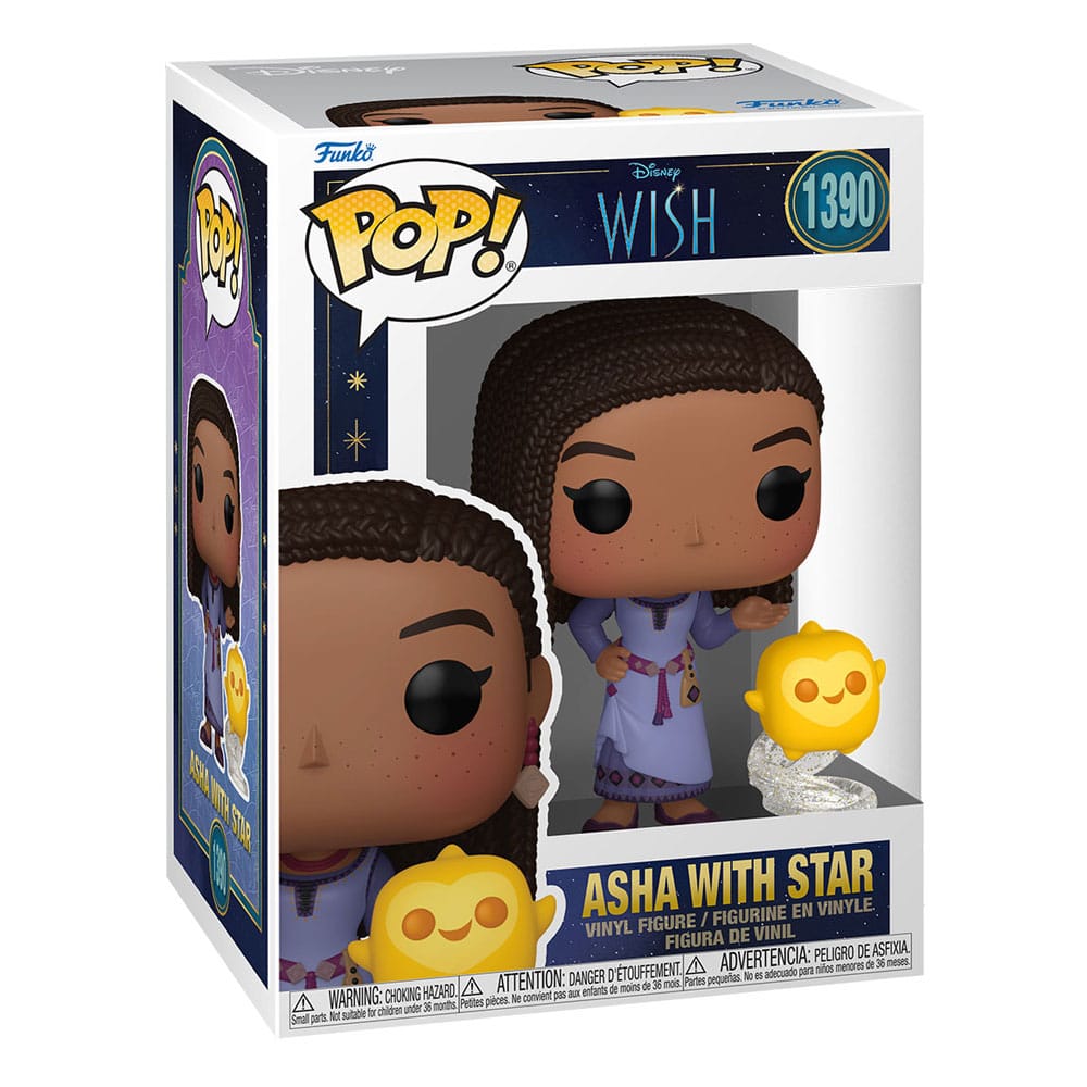 Wish POP! Disney Vinyl Figure Asha with Star 1390