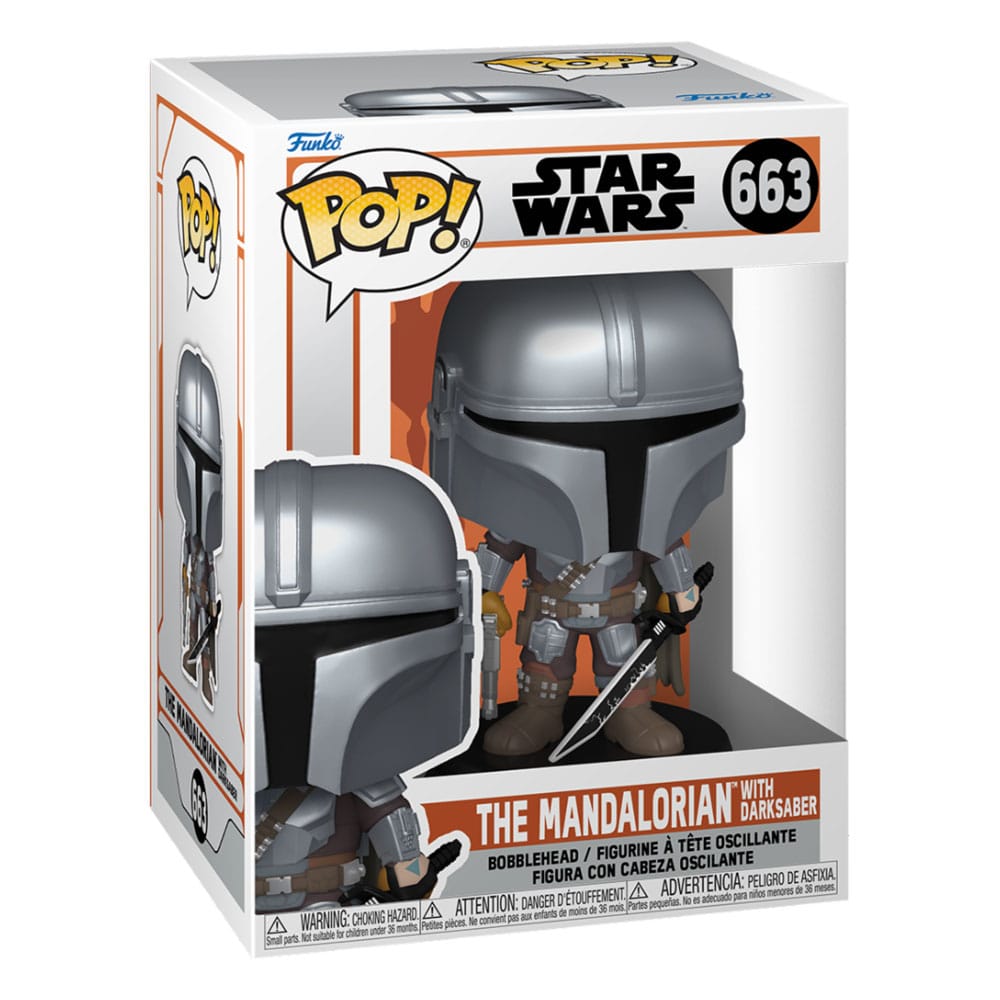 Star Wars: The Mandalorian POP! Vinyl Figure The Mandalorian 663 - Funko, Funko POP, Star Wars, The Mandalorian, tv series - Gadgetz Home