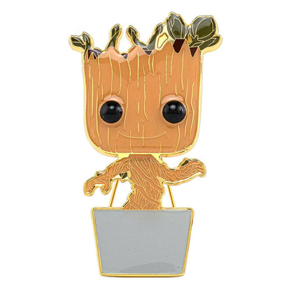 Marvel POP! Enamel Pin Baby Groot 10 cm - brooches, enamel pin, Funko, Funko POP, Groot, Guardians of the Galaxy, Marvel, movies, POP! Pin - Gadgetz Home