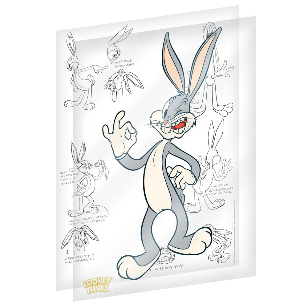 Looney Tunes Art Print Limited Edition Fan-Cel Bugs 36 x 28 cm