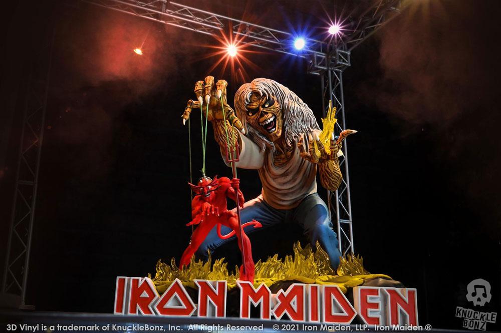 Iron Maiden Number of the Beast KnuckleBonz Statue - 3d vinyl, collectors item, exceptional collecting, Iron Maiden, knucklebonz, music, Statue, the number of the beast - Gadgetz Home