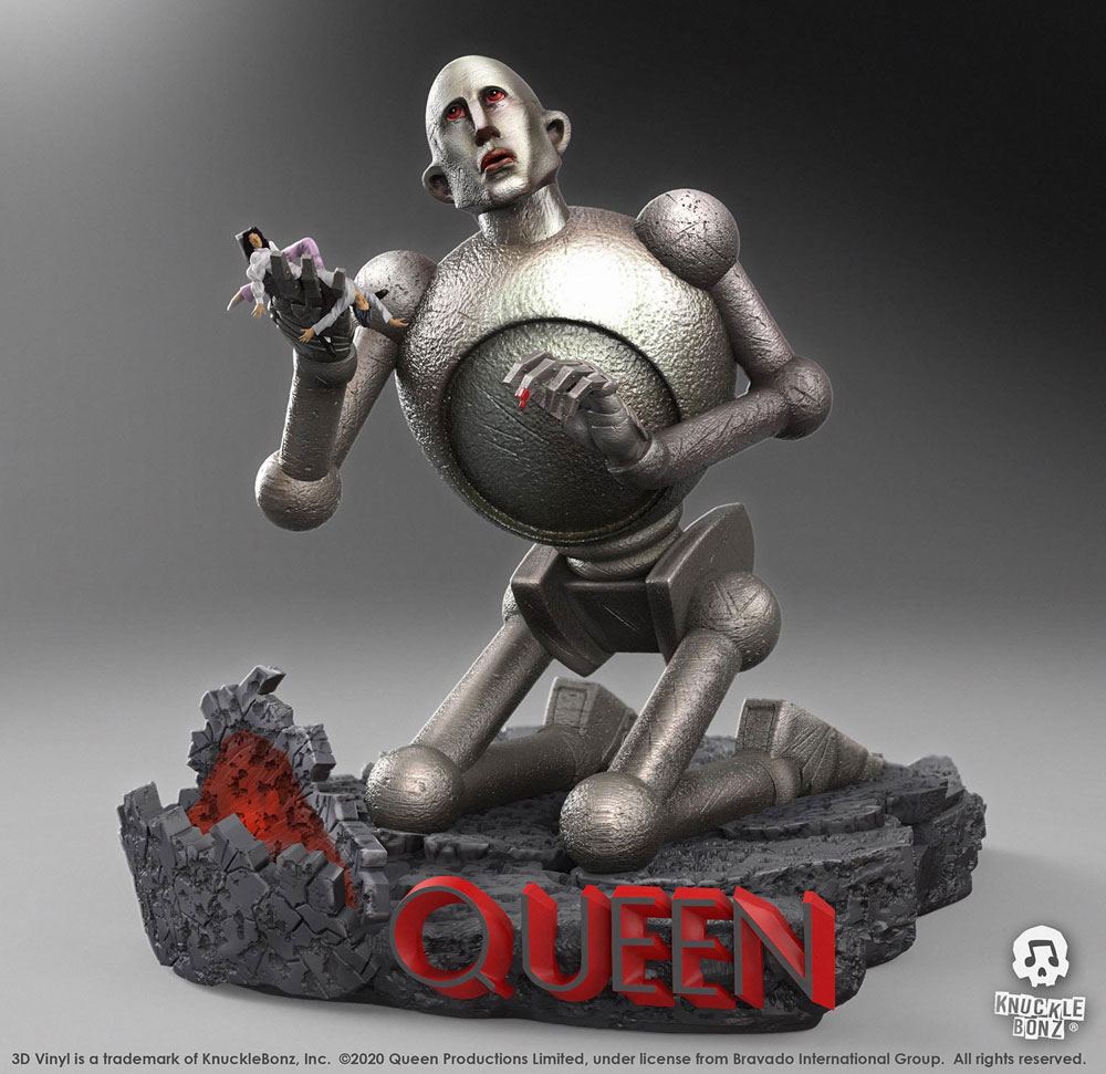 Queen 3D Vinyl Statue Queen Robot (News of the World) - collectors item, exceptional collecting, knucklebonz, limited edition, music, News of the World, Queen, queen robot, statues - Gadgetz Home