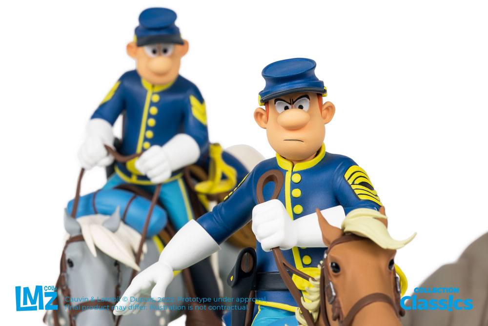 The Bluecoats Collection Statue Chesterfield and Blutch 23 cm