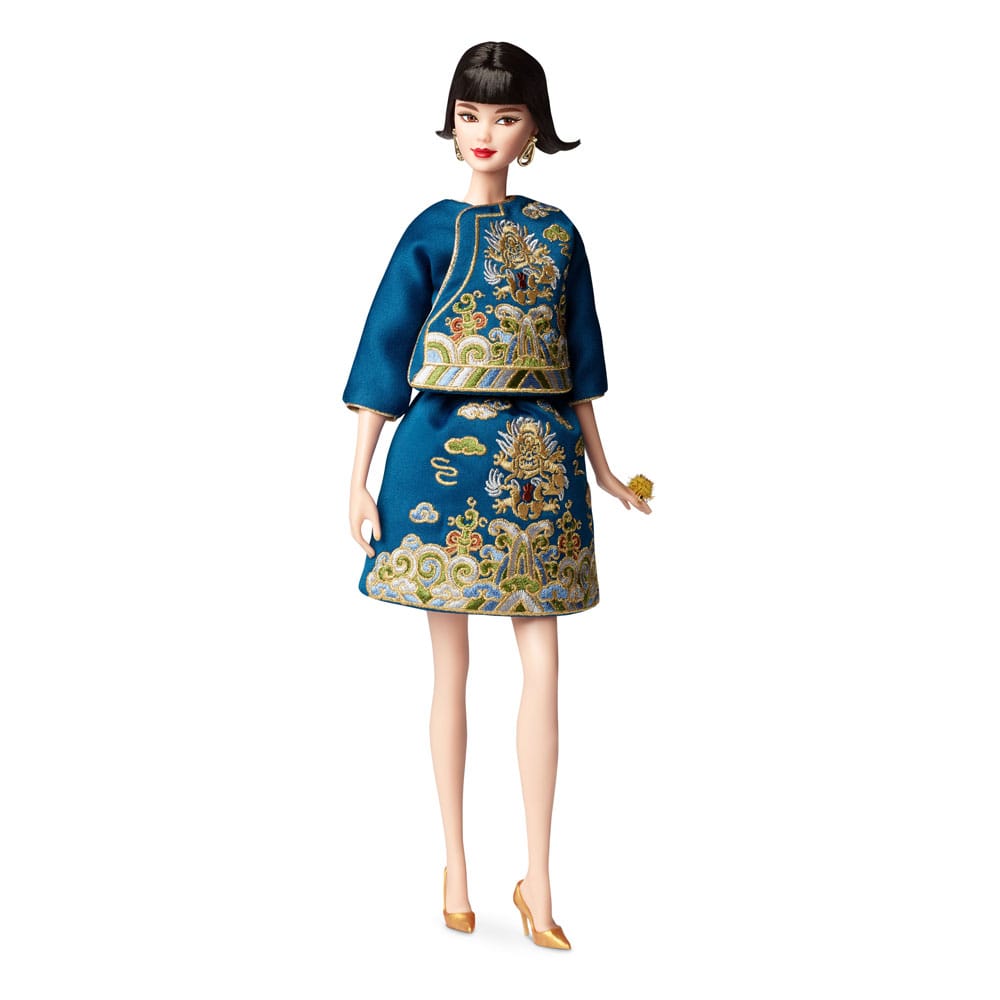 Barbie Signature Doll 2023 Lunar New Year Barbie by Guo Pei - barbie, barbie doll, Barbie Signature Doll, collectors item, guo pei, Lunar New Year Barbie by Guo Pei, mattel, New Arrivals - Gadgetz Home
