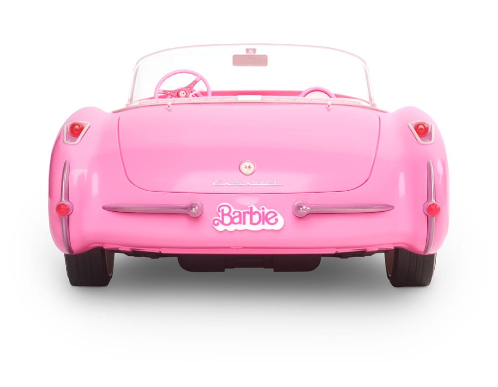 Barbie the Movie Collectible Car Pink Corvette Convertible