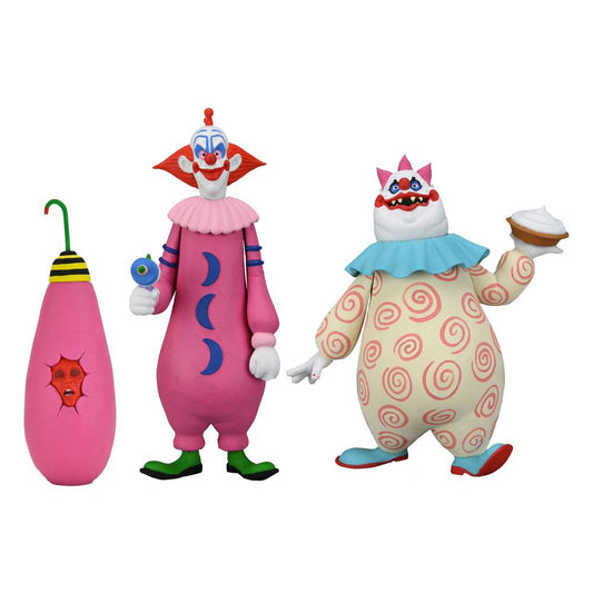 Killer Klowns from Outer Space Toony Terrors Action Figure 2-Pack Slim & Chubby 15 cm - action figure, halloween, Horror, Killer Klowns from Outer Space, neca, tv, tv series - Gadgetz Home