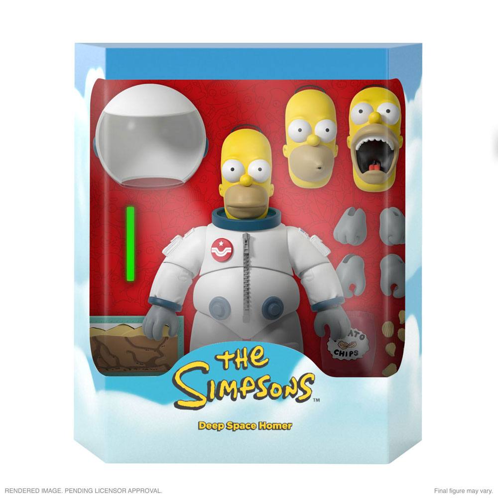 Super7 - The Simpsons Ultimates Action Figure Deep Space Homer 18 cm