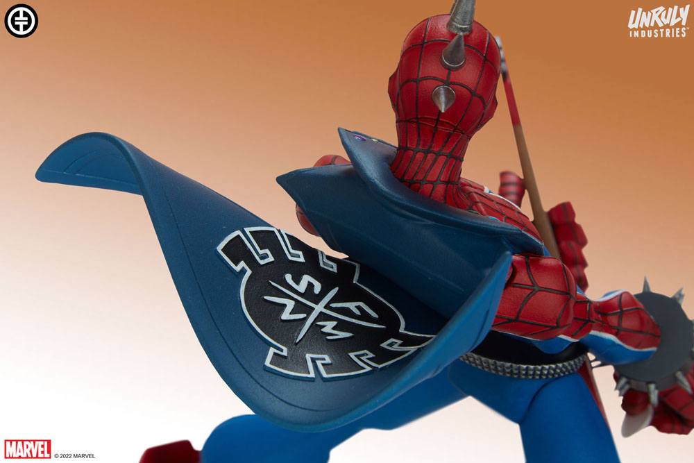 Marvel Designer Series Vinyl Statue Spider-Punk by Tracy Tubera 22 cm - exceptional collecting, limited edition, Marvel, Marvel Comics, Marvel Designer Series, spider-man, spider-punk, Tracy Tubera, unruly industries - Gadgetz Home