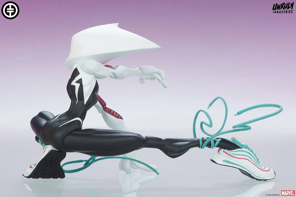 Marvel Designer Series Vinyl Statue Ghost-Spider by Tracy Tubera 13 cm - designer toy, exceptional collecting, ghost-spider, gwen stacy, limited edition, Marvel, Marvel Comics, Marvel Designer Series, spider-man, Tracy Tubera, unruly industries - Gadgetz Home