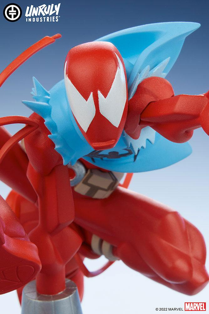 Marvel Designer Series Vinyl Statue Scarlet Spider by Tracy Tubera 14 cm - BEN REILLY, exceptional collecting, limited edition, Marvel, Marvel Comics, Marvel Designer Series, Scarlet Spider, spider-man, Tracy Tubera, unruly industries - Gadgetz Home