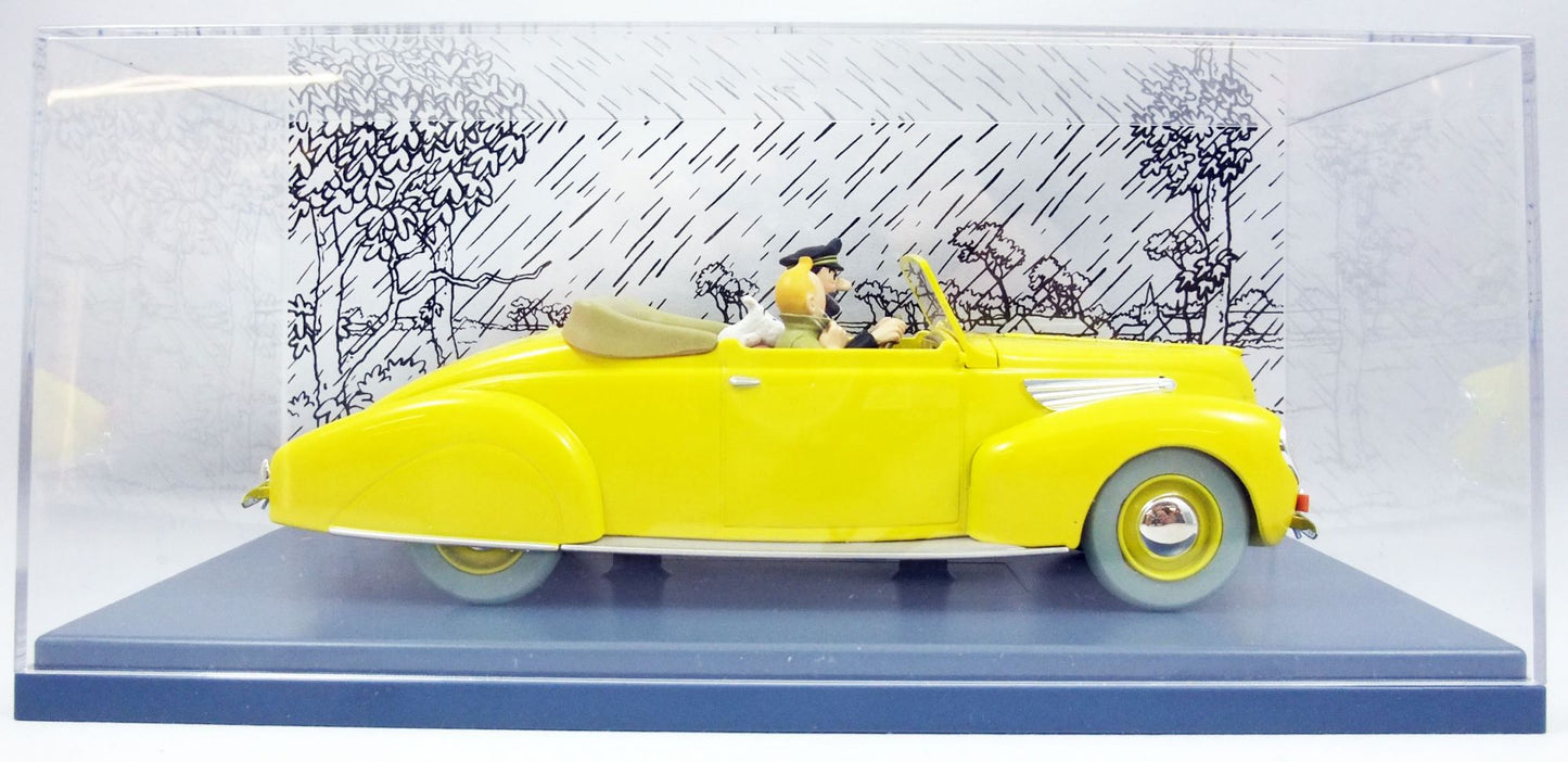 Tintin Scale Car 1/24: The Haddock Convertible (2020) N°02 - The Seven Crystal Balls - Captain Haddock, car, cars tintin, collectors item, Haddock, kuifje, moulinsart, moulinsart car, The Haddock convertible, The Seven Crystal Balls, tintin, tintinimaginatio - Gadgetz Home