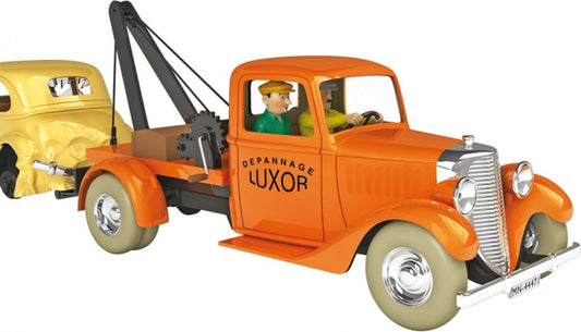 Tintin Scale Car 1/24: The Ford Luxor Tow Truck (2021) N°60 - The Crab with the Golden Claws - Car tintin, collectors item, ford luxor, Model car, scale car, The Crab with the Golden Claws, The Ford Luxor Tow Truck, Tintin car, tintinimaginatio, tow truck - Gadgetz Home