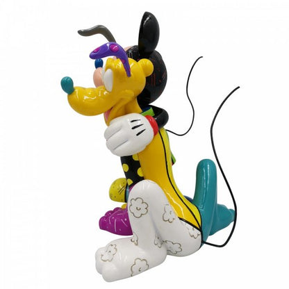 Disney by Britto - Mickey and Pluto Figurine 21 cm - britto, Disney, disney classic, disney showcase collection, enesco, mickey mouse, mickey&pluto, pluto - Gadgetz Home