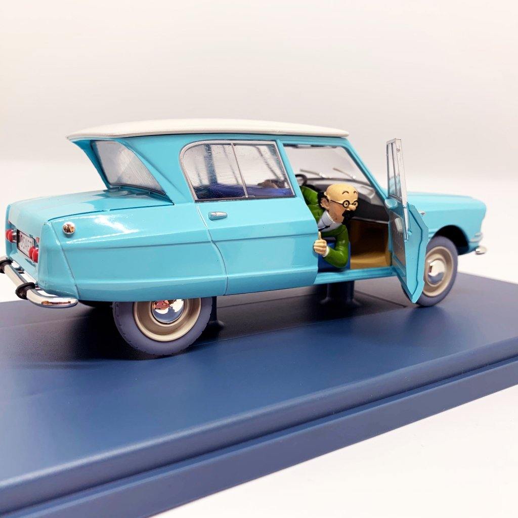Tintin-Moulinsart-Car-1/24 Scale- The Citroen Ami From The Castafiore Emerald - 2cv, ami 6, ami6, Car, citroen, Kuifje, Model car, Modelauto kuifje, Moulinsart, Tintin - Gadgetz Home