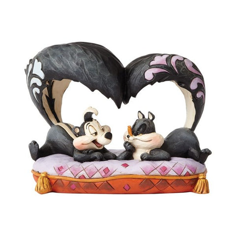 Looney Tunes by Jim Shore - Pepe Le Pew and Penelope "Hello, Cherie" - enesco, great gift, Jim Shore, looney tunes, Pepe Le Pew - Gadgetz Home
