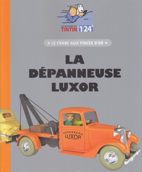 Tintin Scale Car 1/24: The Ford Luxor Tow Truck (2021) N°60 - The Crab with the Golden Claws - Car tintin, collectors item, ford luxor, Model car, scale car, The Crab with the Golden Claws, The Ford Luxor Tow Truck, Tintin car, tintinimaginatio, tow truck - Gadgetz Home