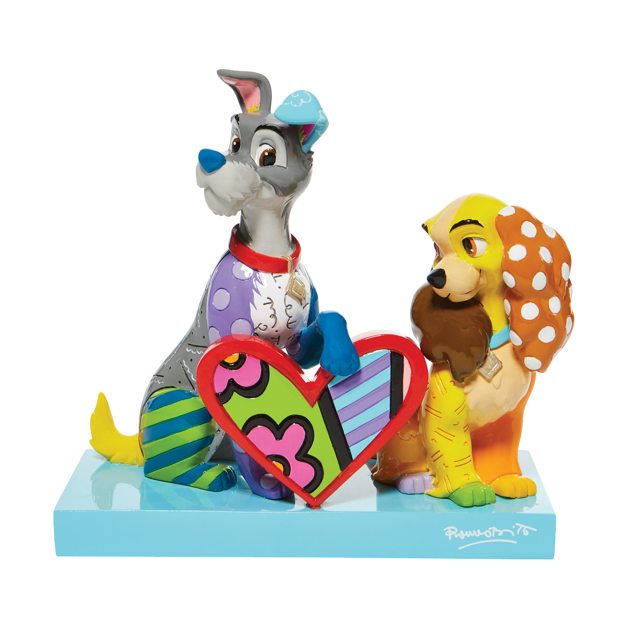 Disney Britto - Lady & the Tramp Numbered Limited Edition 3000 - britto, Disney, enesco, lady & the tramp, limited edition, New Arrivals - Gadgetz Home