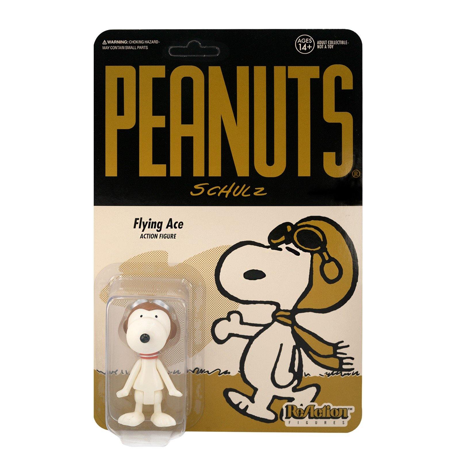 Peanuts Wave 2: Snoopy Flying Ace ReAction Figure 8 cm - Peanuts, Snoopy, Snoopy Flying Ace, super7 - Gadgetz Home