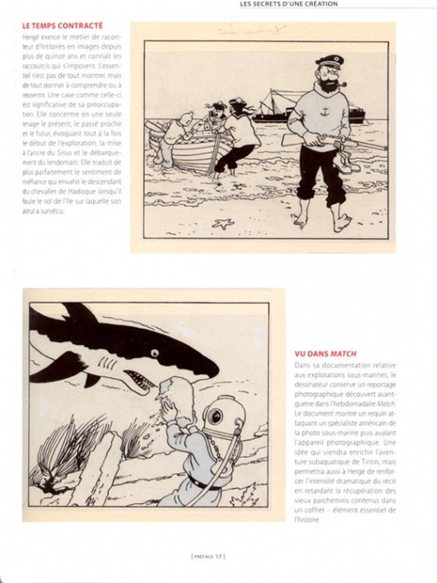 Tintin - Album - The Archives of Tintin Atlas: The Treasure of Rackham Le Rouge, Moulinsart, French. - album tintin, comic, le trésor de rachkam le rouge, rackham rouge, strip, Tintin - Gadgetz Home
