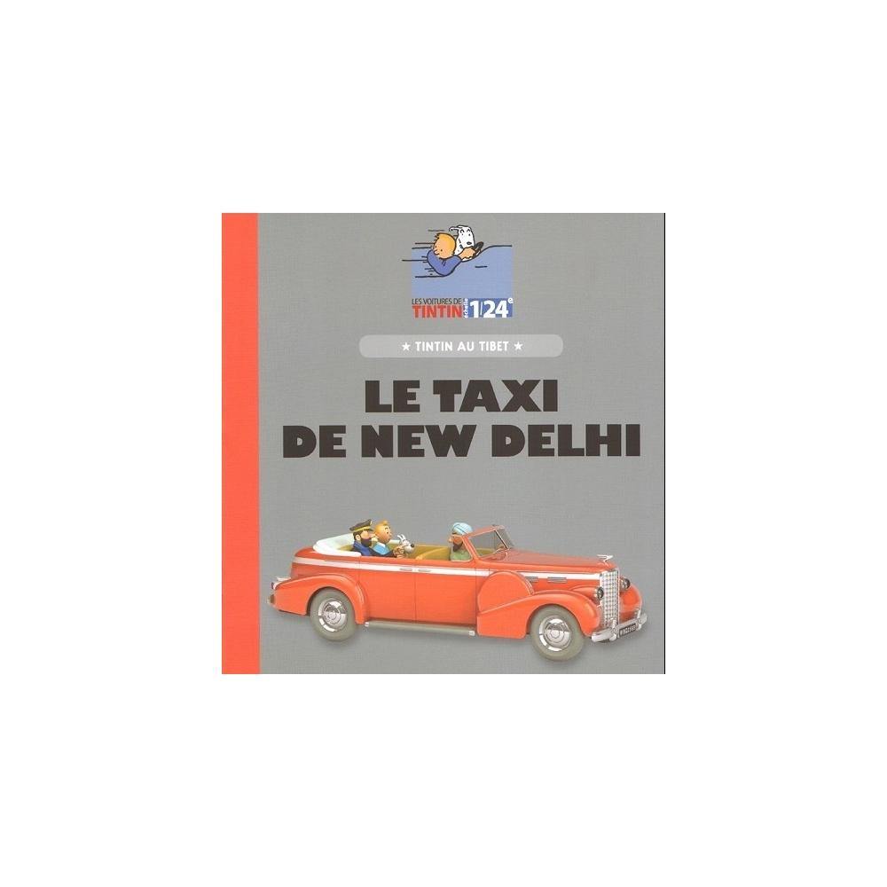 Tintin-Moulinsart Scale car 1/24:  N°03 Taxi New Delhi - Tintin in Tibet - Captain Haddock, car, cars tintin, Haddock, kuifje, moulinsart, moulinsart car, taxi, taxi cadillac, tintin, tintin in tibet - Gadgetz Home