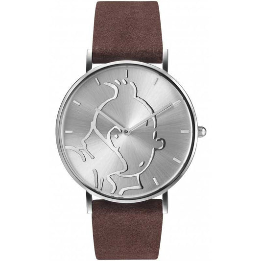 Tintin Watch - Tintin & Co Classic watch with leather band