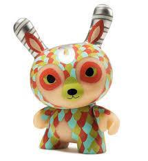Kidrobot: Curly Horned Dunnylope Dunny by Horrible Adorables 13 cm - Art Toy, Collectible, Curly Horned Dunnylope, Designer Vinyl, Dunny, Horrible Adorables, Kidrobot - Gadgetz Home